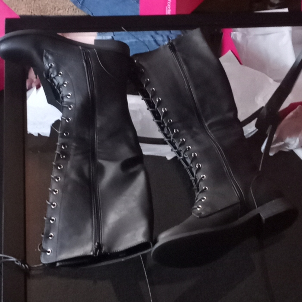 Knee high boots